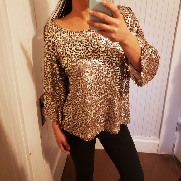 nye sequin top